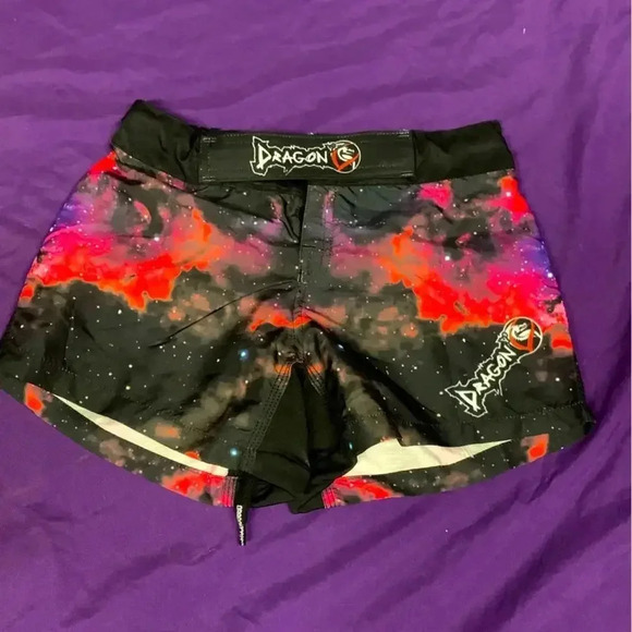 Dragon BJJ Shorts - Galaxy Print - XS - Picture 1 of 4